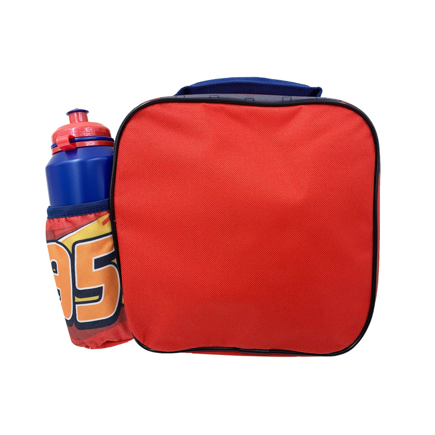 3D Cars Lunch Bag with Bottle
