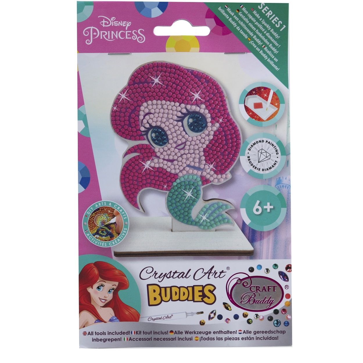 Craft Buddy Crystal Art Buddies Series 1 - Collectable Diamond Painting Figures