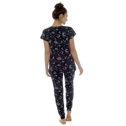 Ladies Stargazer Printed Pyjama Set ~ S-XL