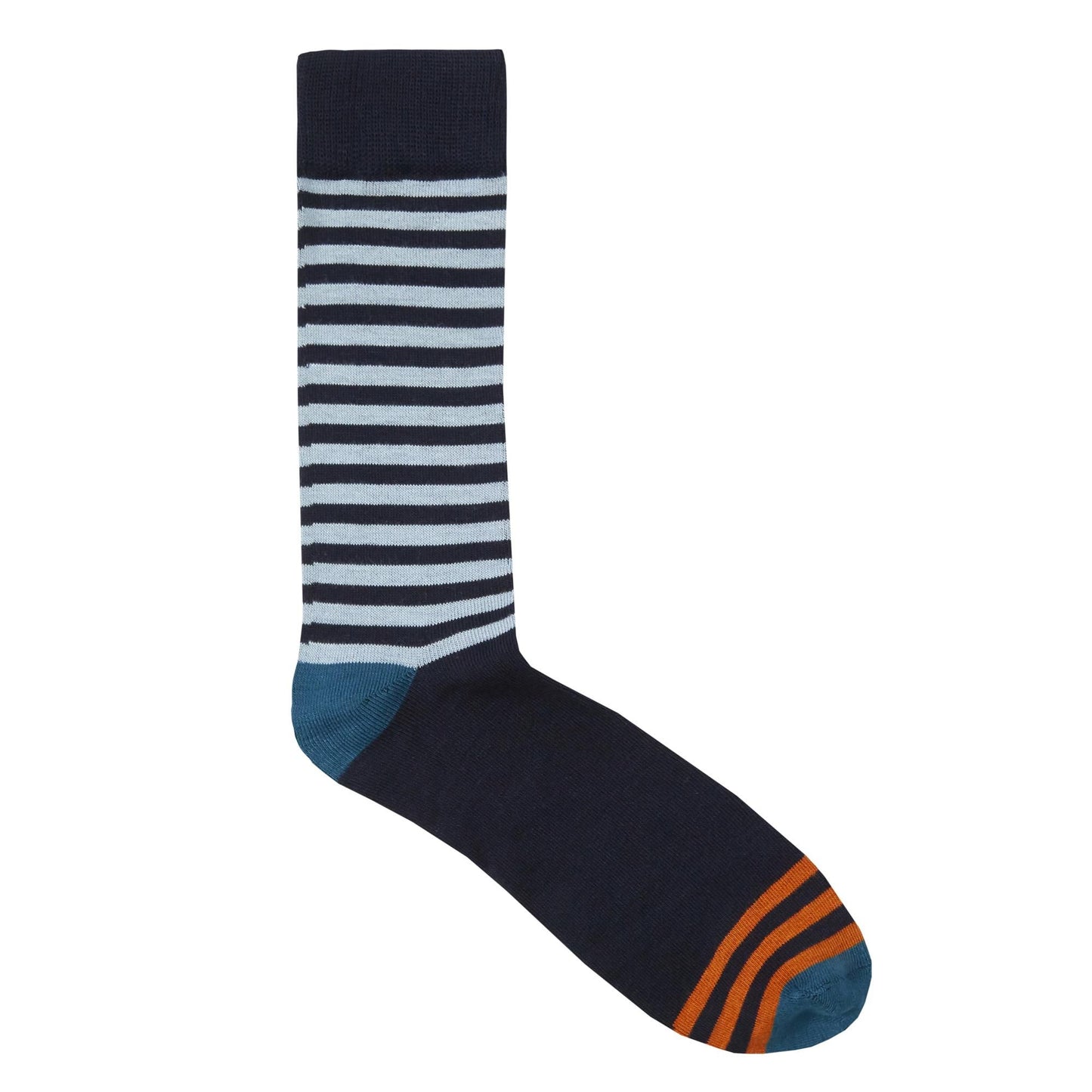 Mens 3 Pack of Striped Bamboo Socks