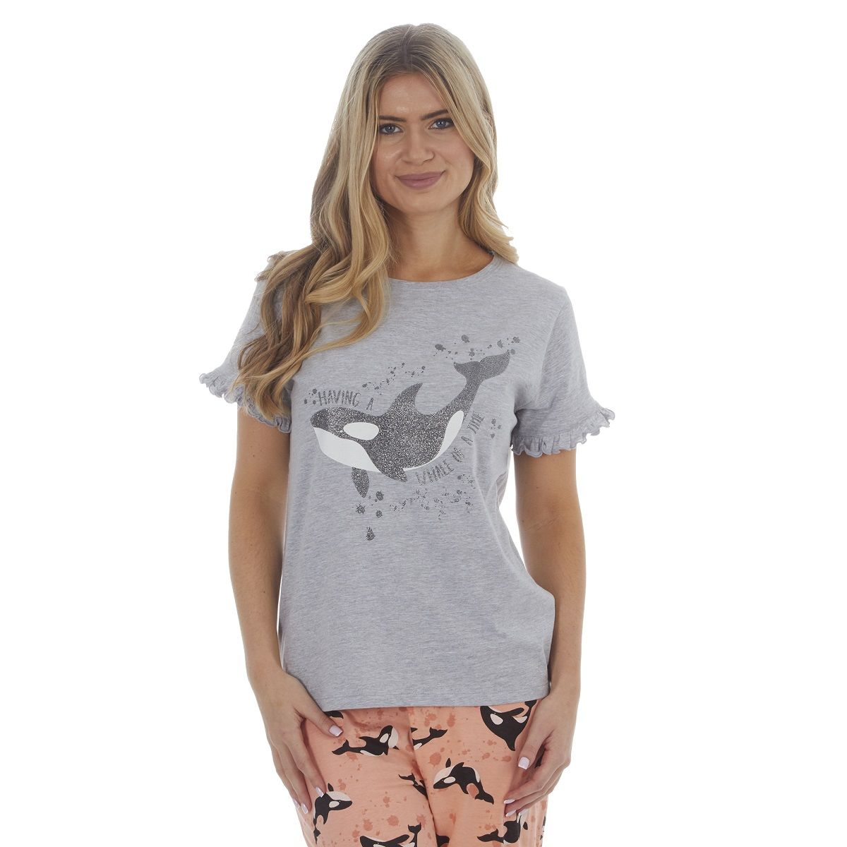 Ladies Having A Whale Of A Time Pyjama Set ~ S-XL