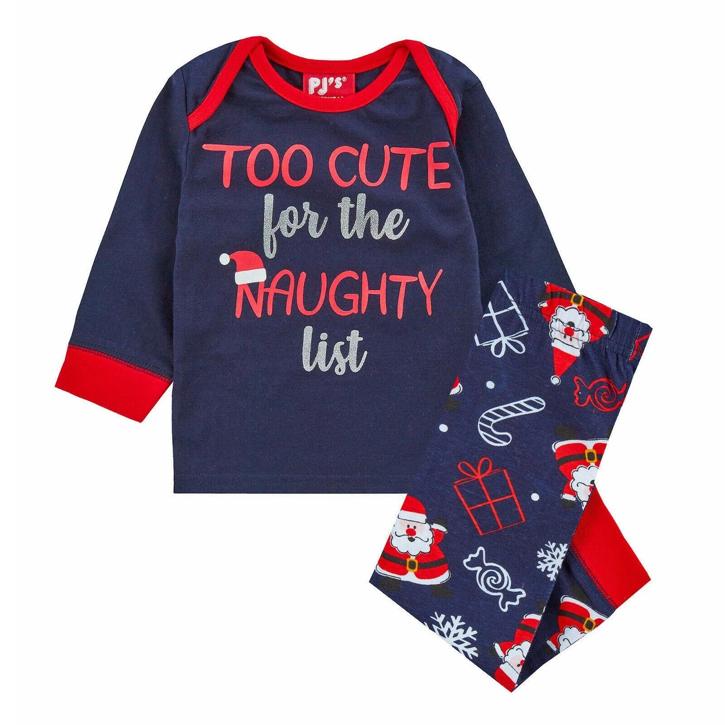 Family Christmas Naughty List Pyjama Set