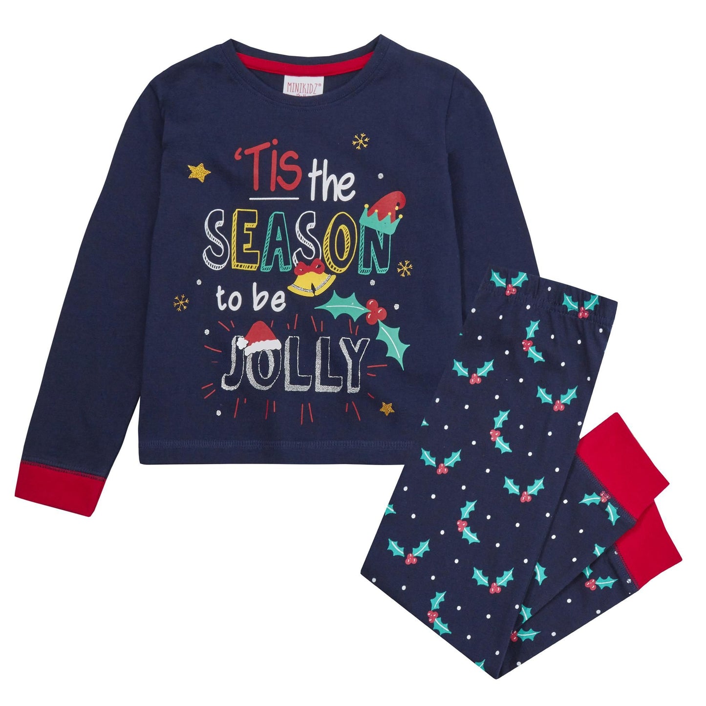 Childrens Christmas Design Pyjama Set ~ 2-6 years