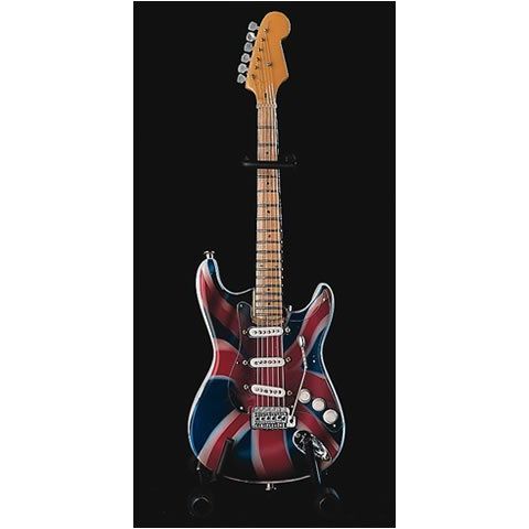 Minature Guitar - Replica - Baby Axe - UNION JACK