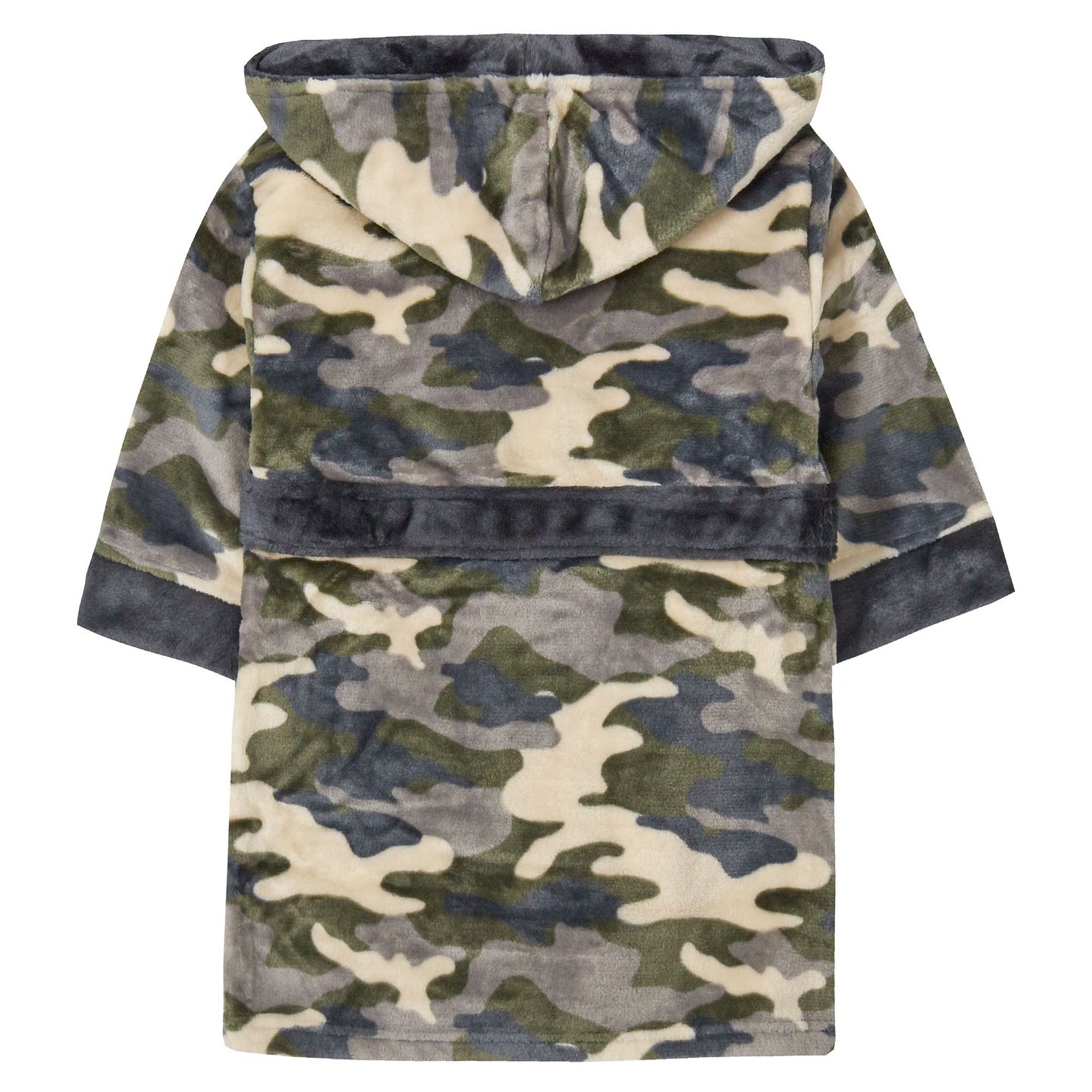 Childrens Camo Fleece Dressing Gown ~ 2-13 Years