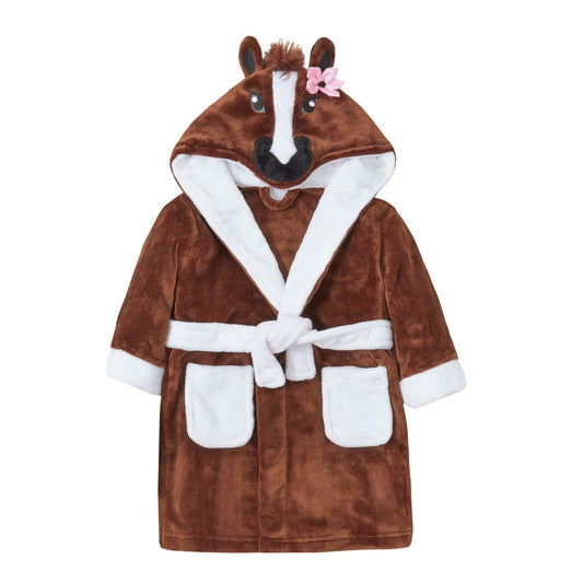 Childrens Novelty Horse Dressing Gown with Tail ~ 2-13 years