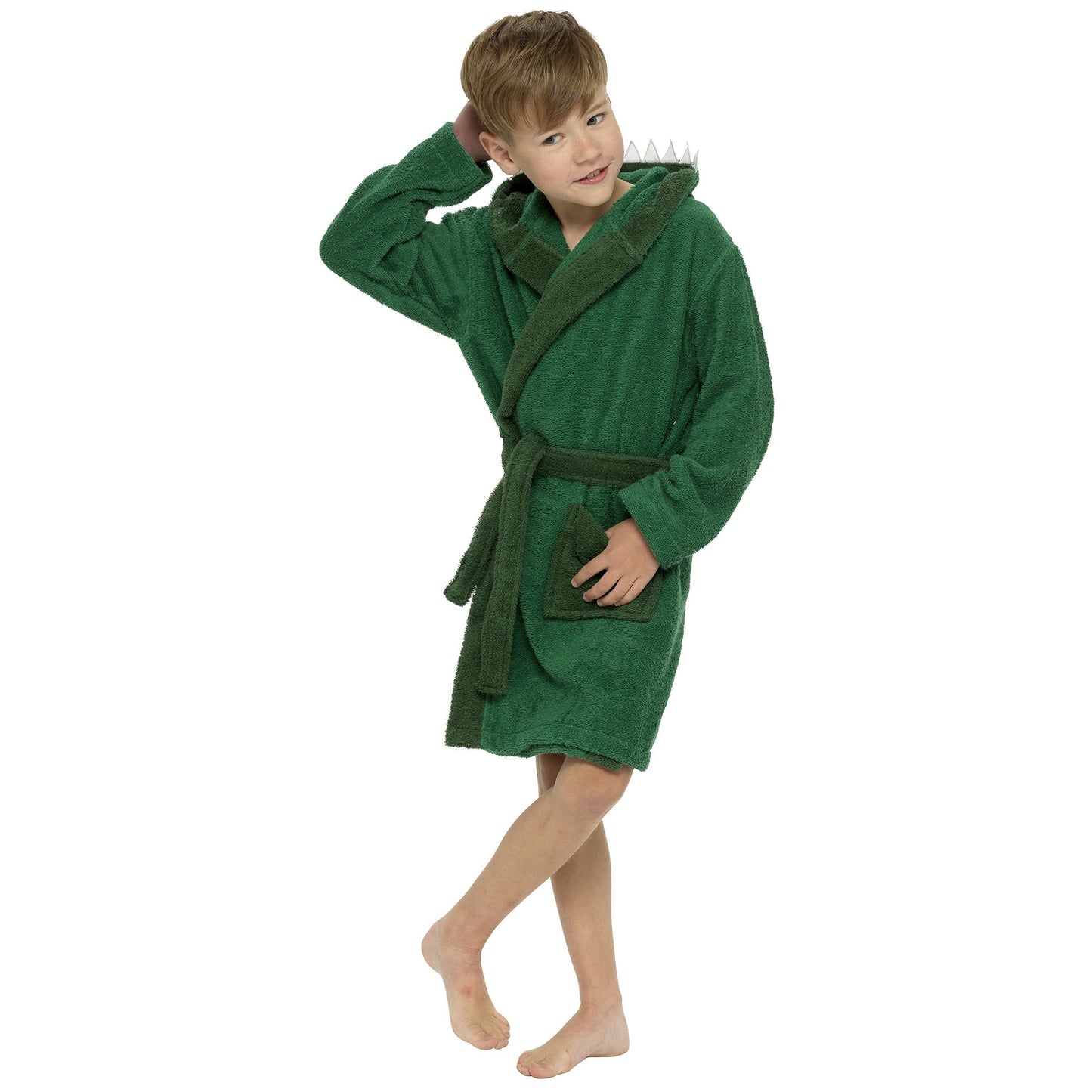 Childrens Novelty Animal Design Cotton Towelling Robe ~ 3-10 years