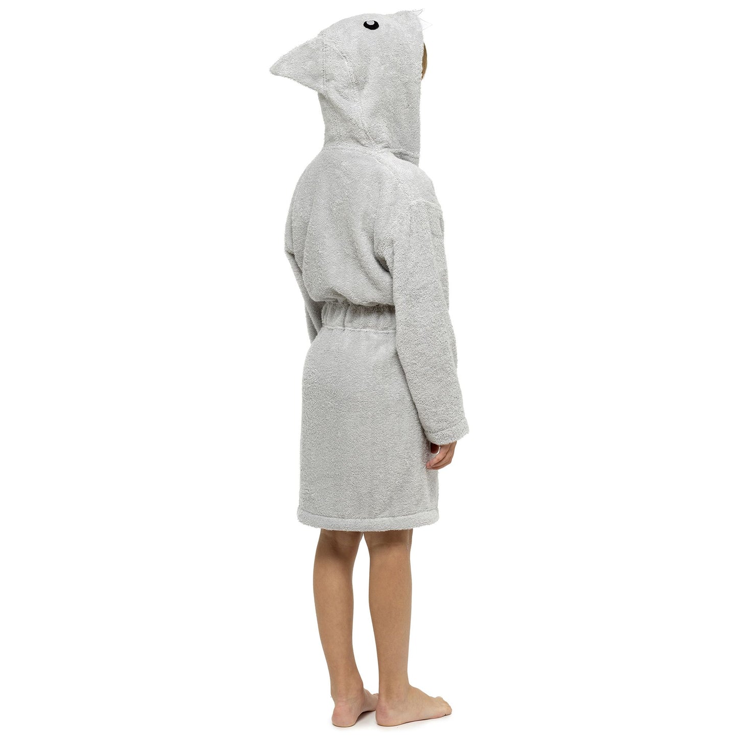Childrens Novelty Animal Design Cotton Towelling Robe ~ 3-10 years