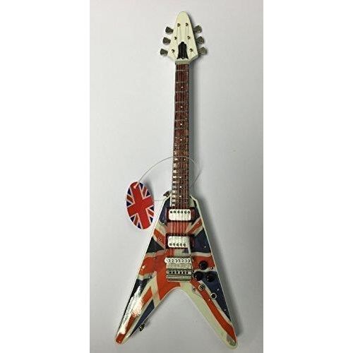 Minature Guitar - Replica - Baby Axe - UNION JACK