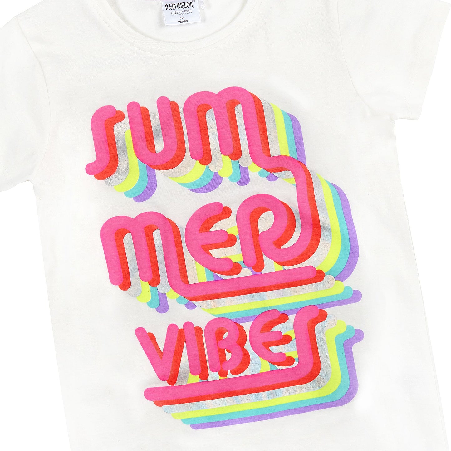 Pack of 2 Girls Printed Summer TShirts ~ 7-13 years