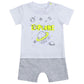 Babies Space Rocket Faux Top and Shorts Romper