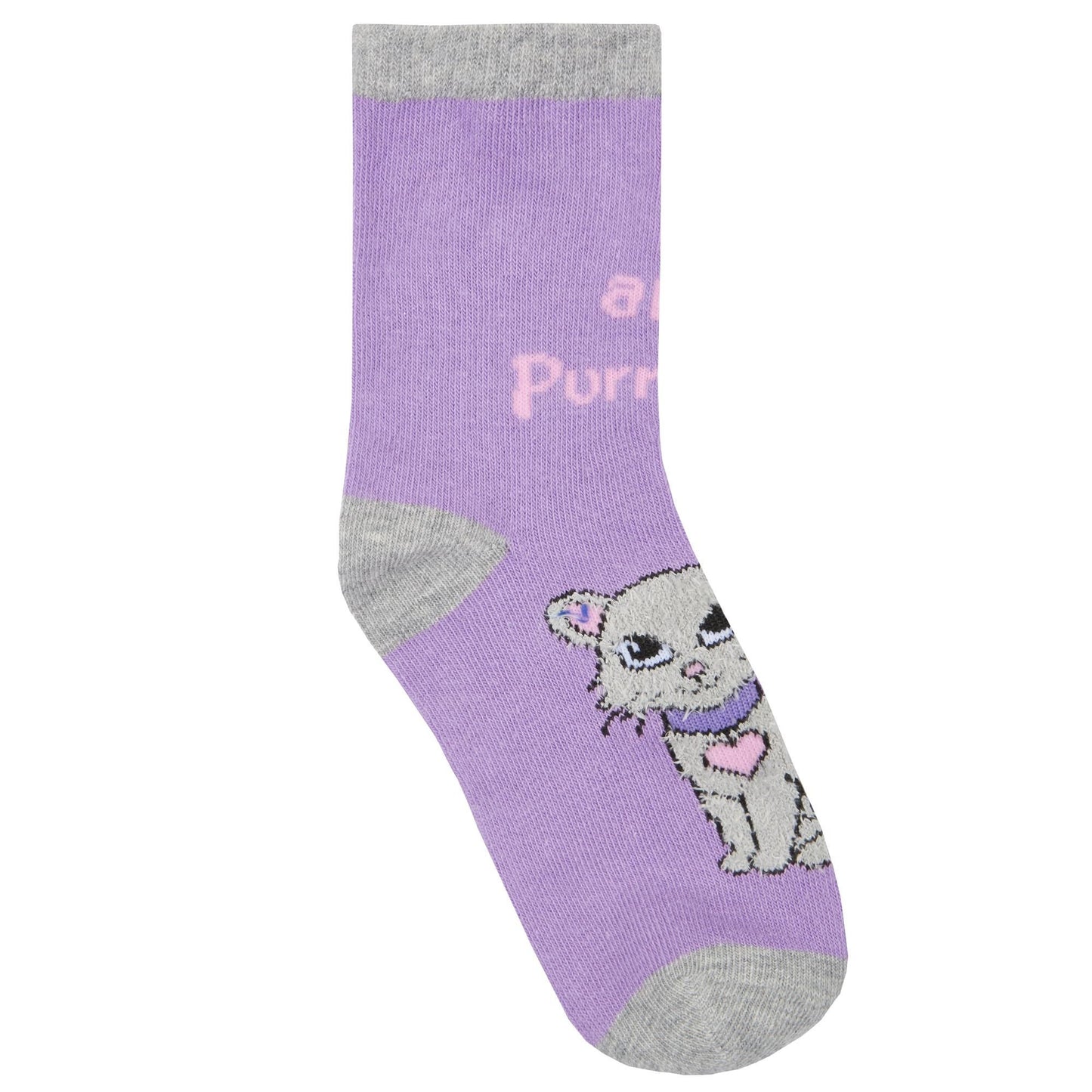 Childrens 3 Pk of Dog or Cat Socks