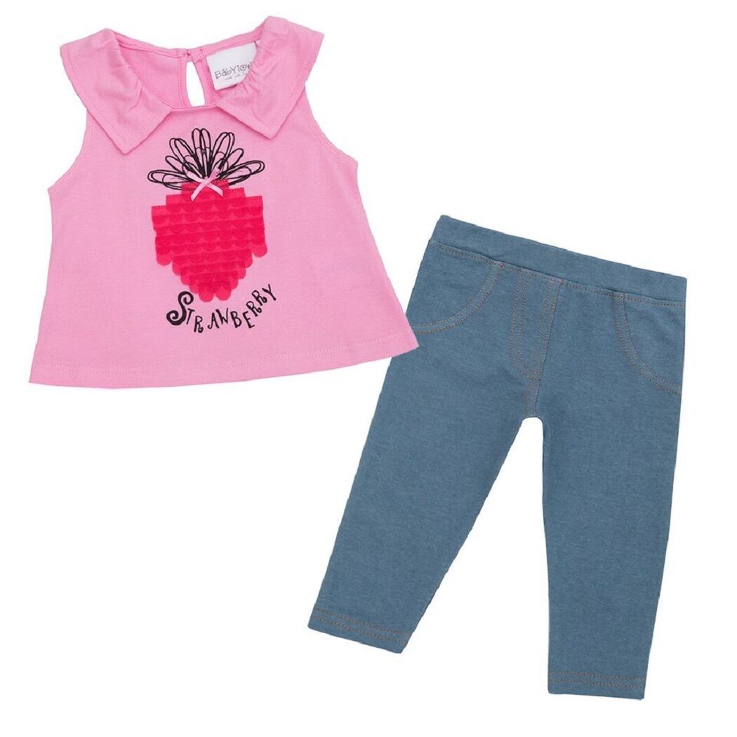 Babies and Childrens Top and Jegging Set