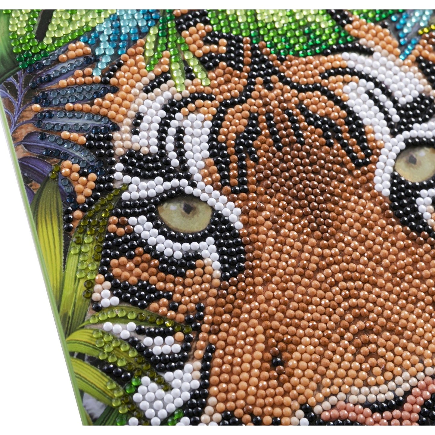 Tiger In The Forest - Craft Buddy Crystal Art Notebook Kit