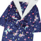 Childrens All Over Unicorn Print Fleece Dressing Gown ~ 2-13 Years