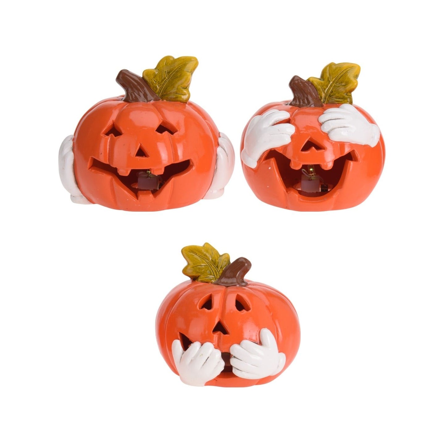 Rustic Halloween Decoration with LED Light