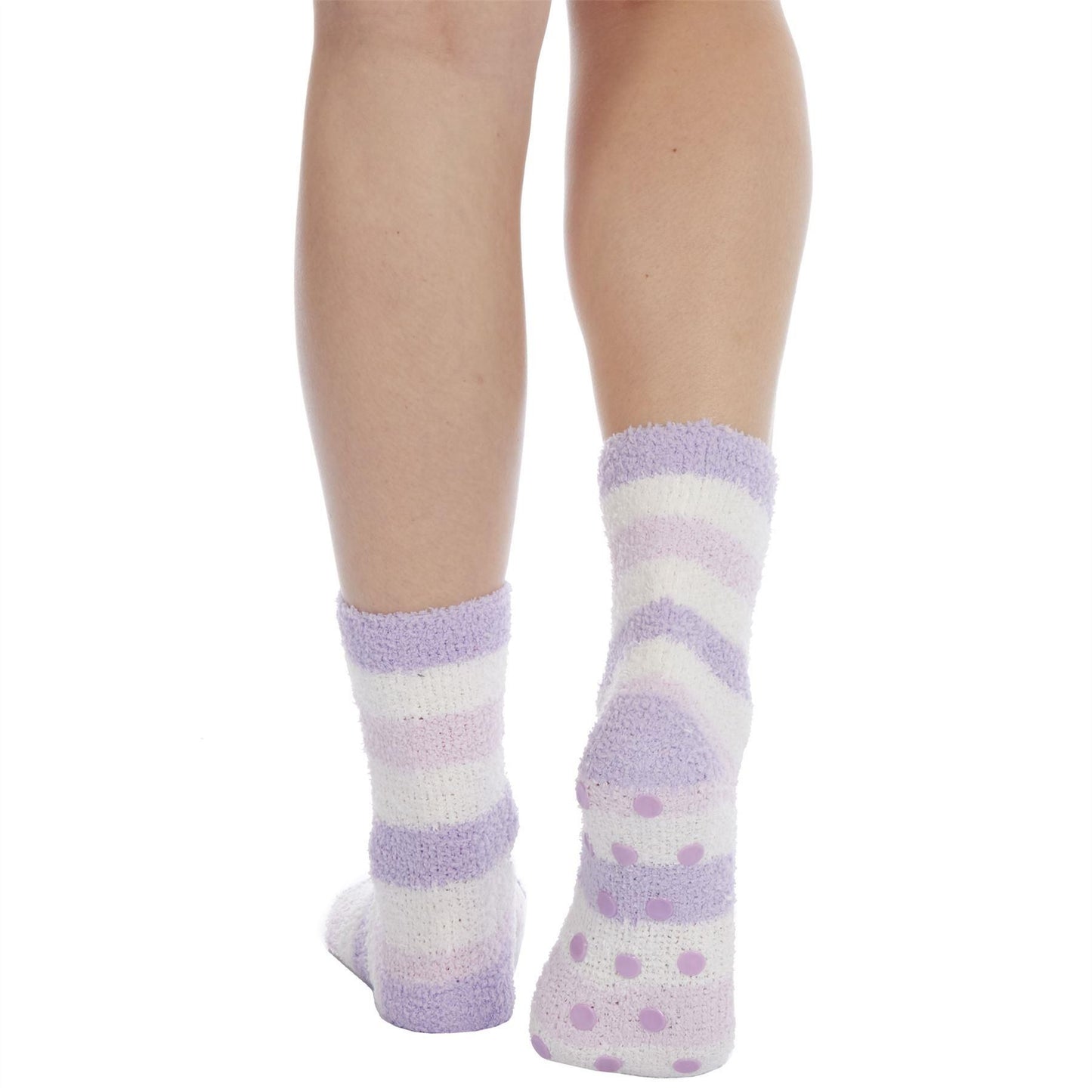 Ladies Eyemask and Cosy Slipper Sock Set