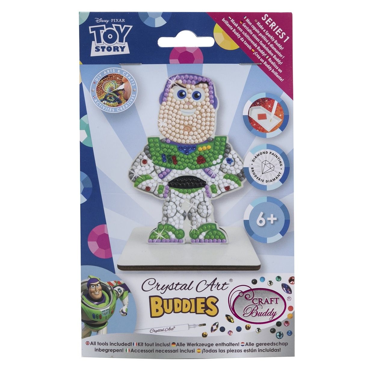 Craft Buddy Crystal Art Buddies Series 1 - Collectable Diamond Painting Figures