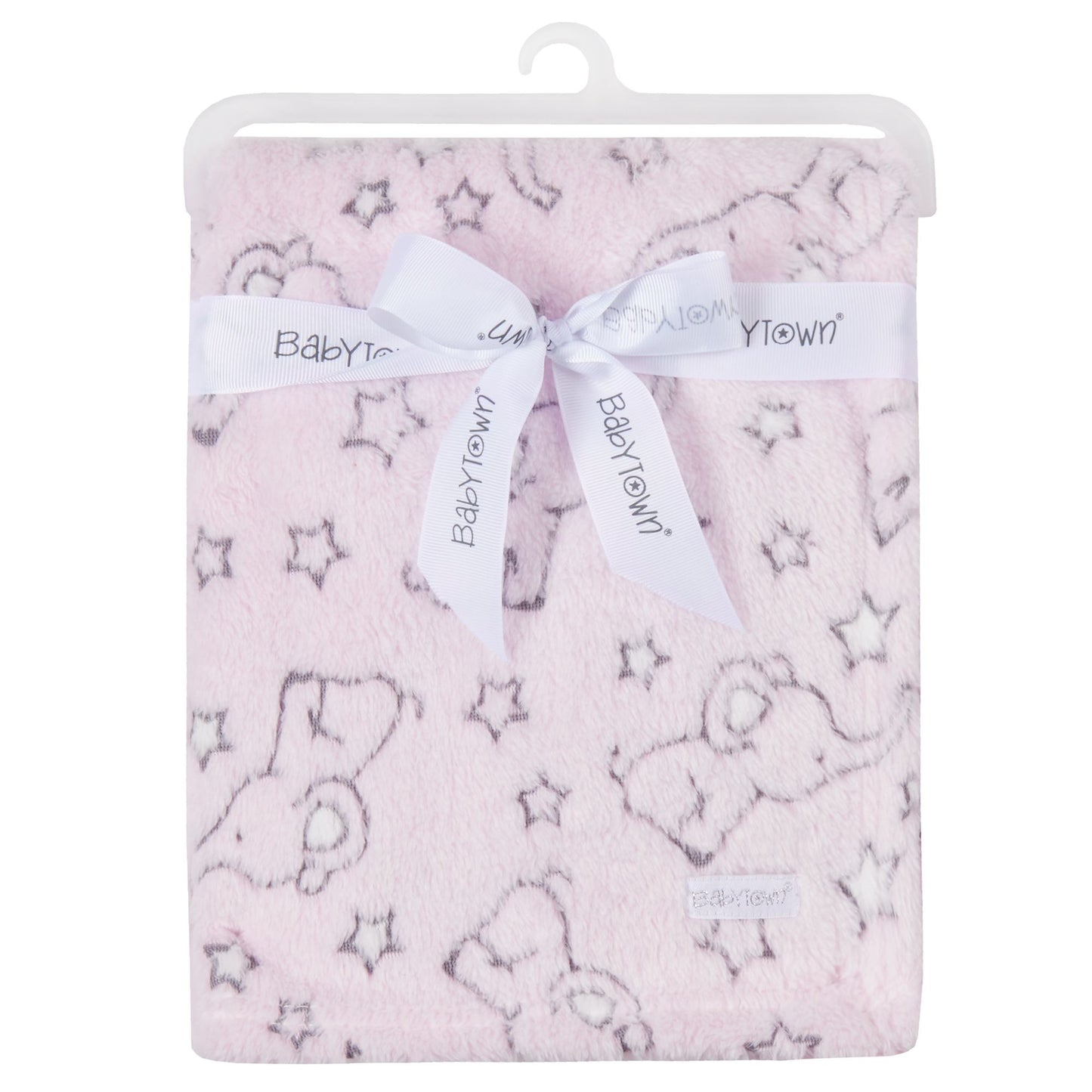 Babies Super Soft Fleece Blanket ~ Elephant or Lamb