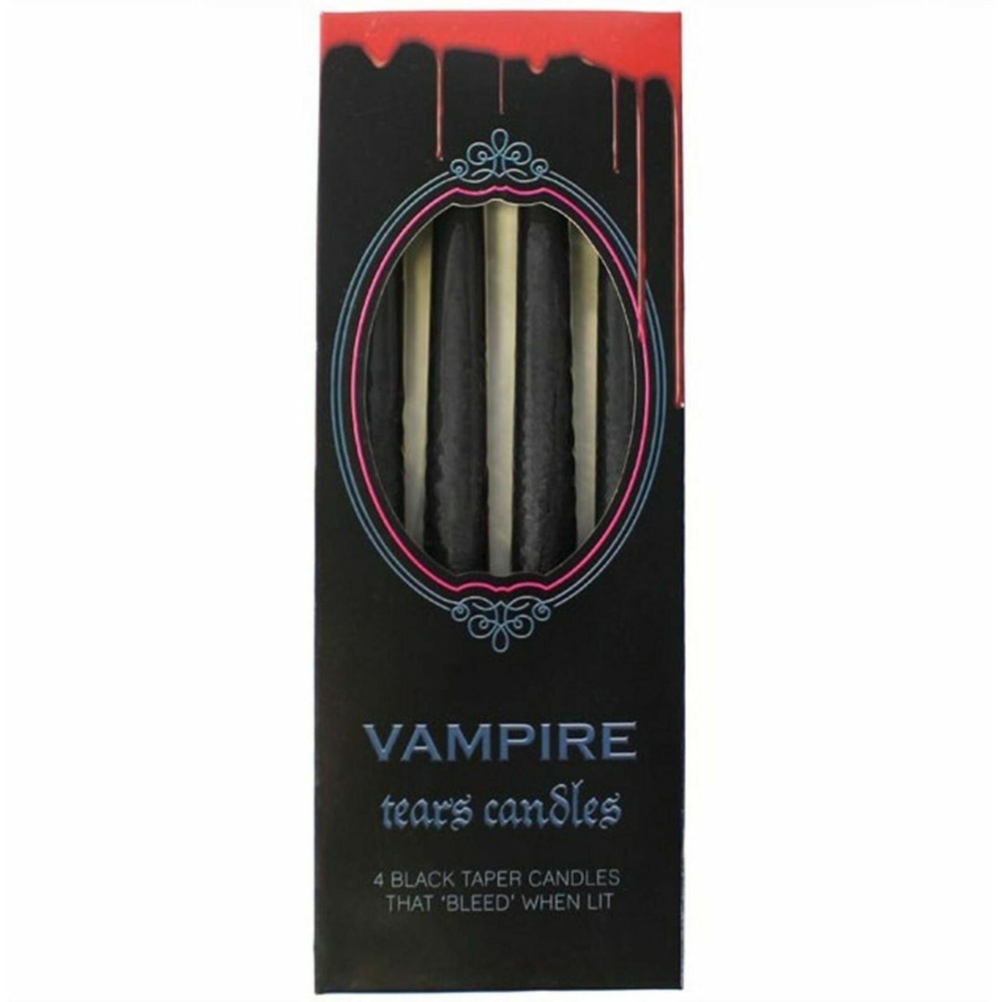 Taper Candles - Pack of 4 - VAMPIRE TEARS