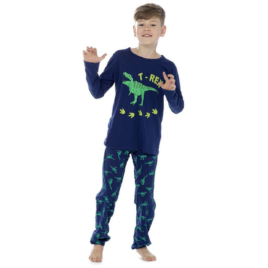 Childrens Dinosaur Design Pyjama Set ~ 3-12 years
