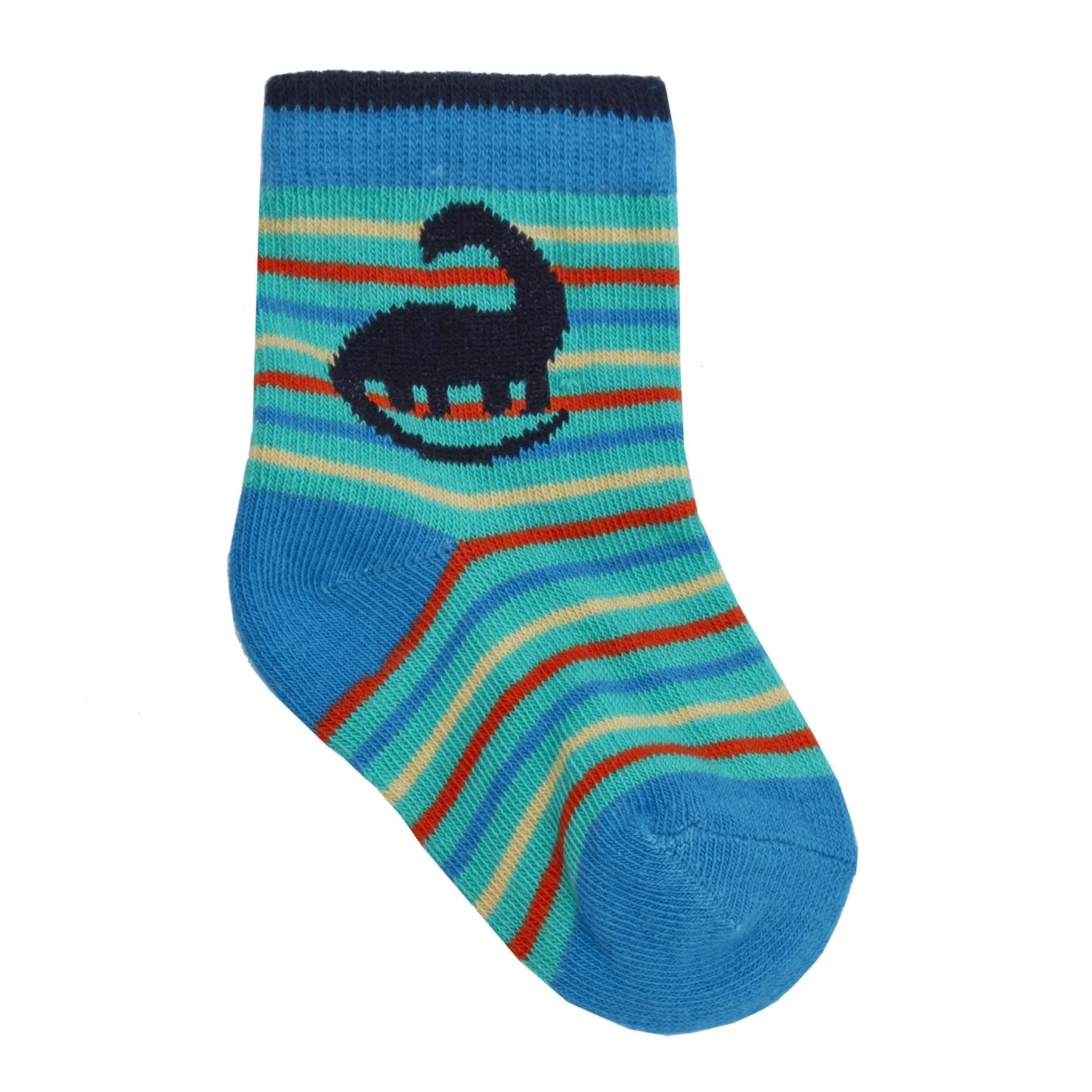 Babies 3 Pack of Dinosaur Design Socks