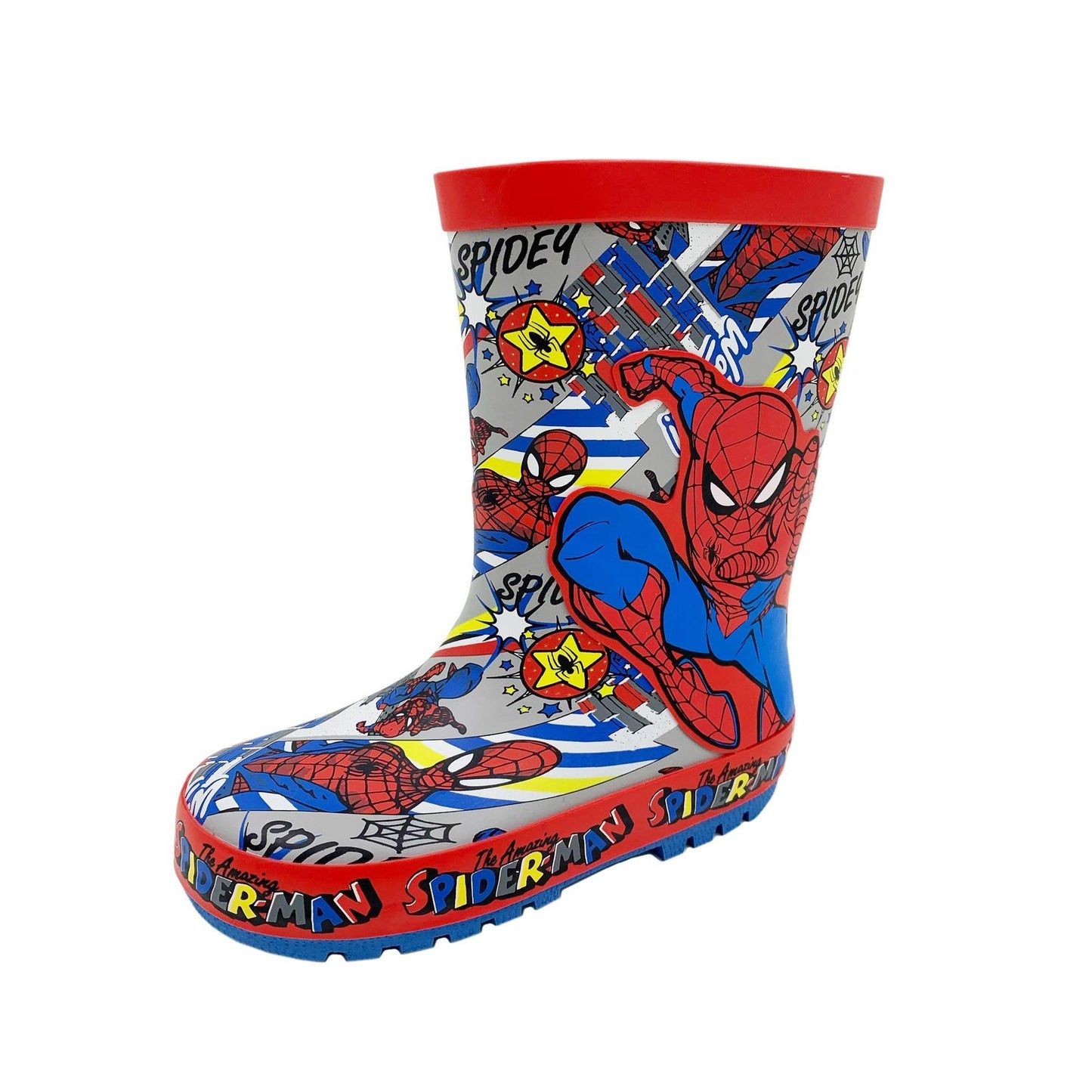 Childrens Spiderman Wellington Boots
