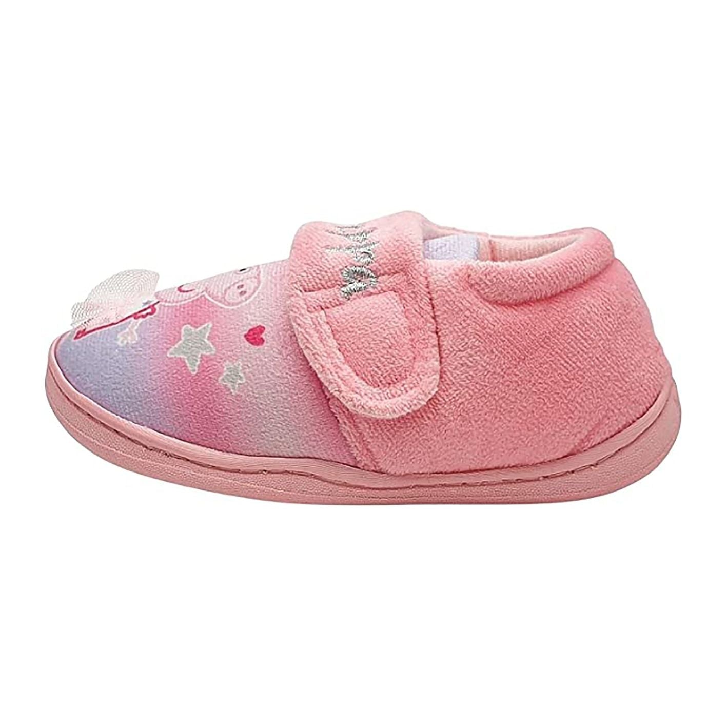 Girls Peppa Pig Zote Star Slippers