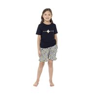 Childrens Bee Design Short Pyjama Set - 7-13 years