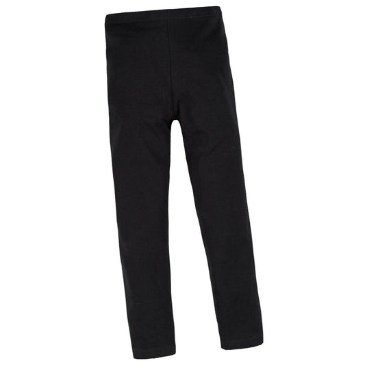 Childrens Plain Black Leggings ~ 2-13 years