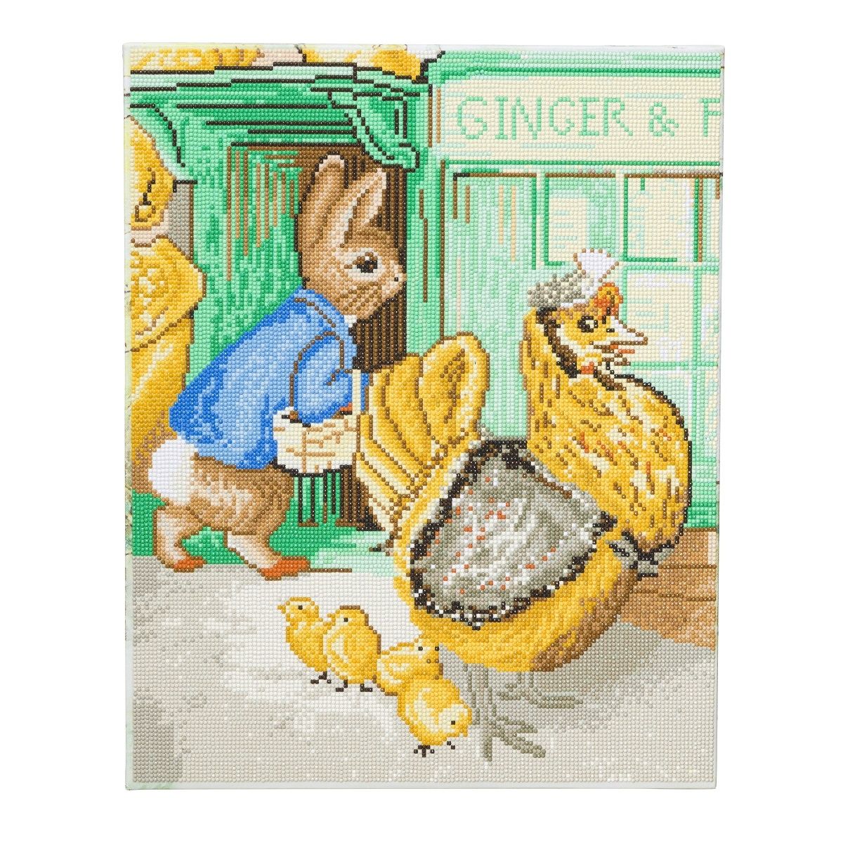 Craft Buddy Mounted Crystal Art Kits ~ Beatrix Potter Peter Rabbit Range