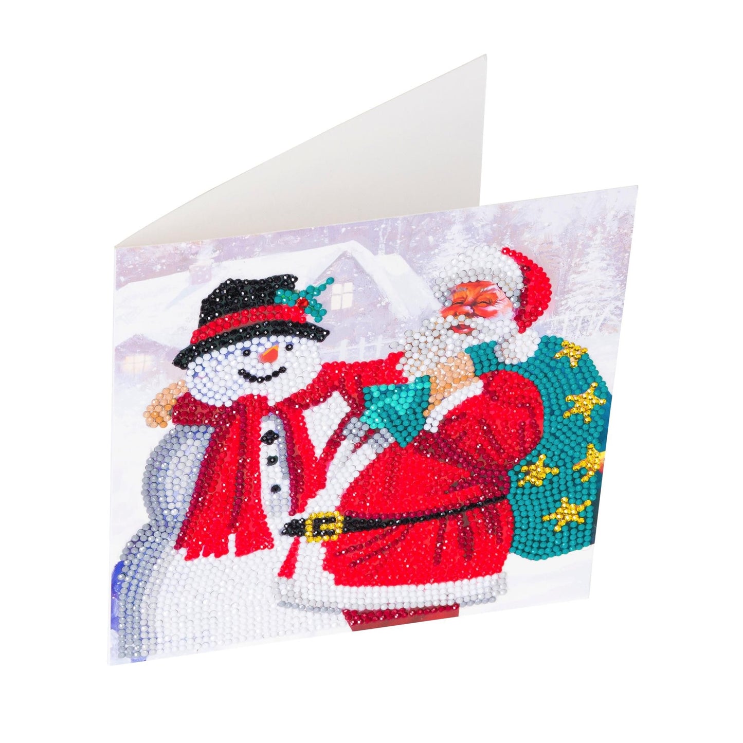 Craft Buddy 18x18cm DIY Crystal Christmas Card Kit ~ 2020 Designs