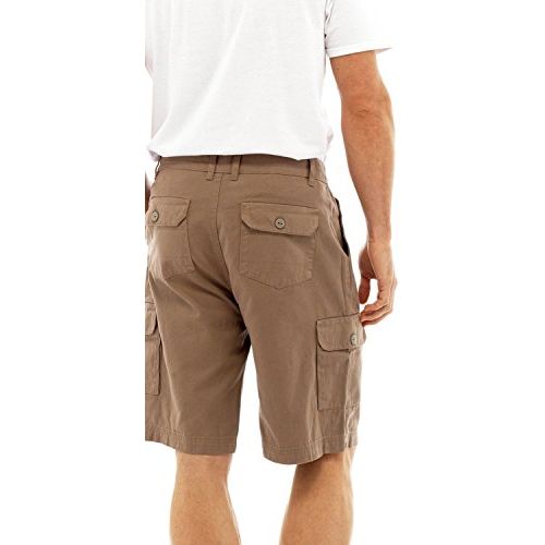 Mens Plain Cargo Shorts ~ M-2XL