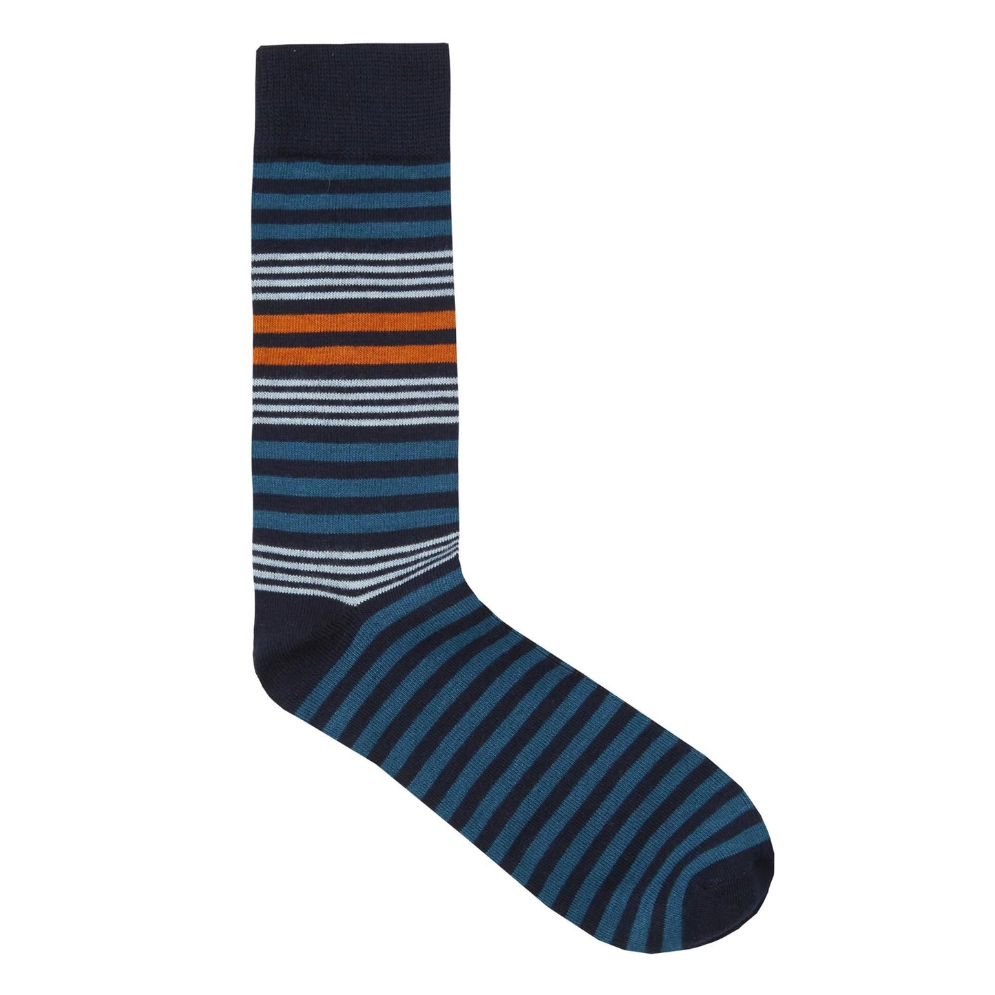 Mens 3 Pack of Striped Bamboo Socks