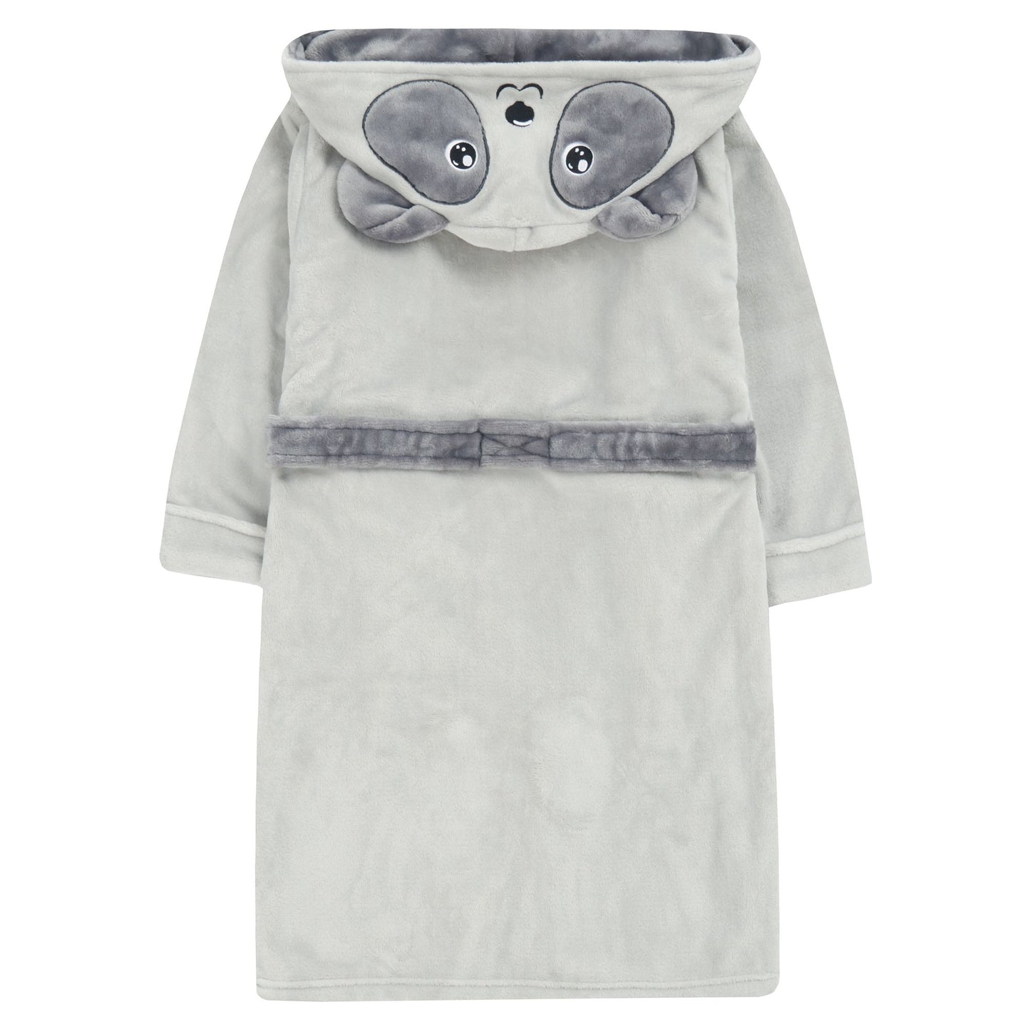 Childrens Fleece Dressing Gown with Panda Design Hood ~ 2-13 years