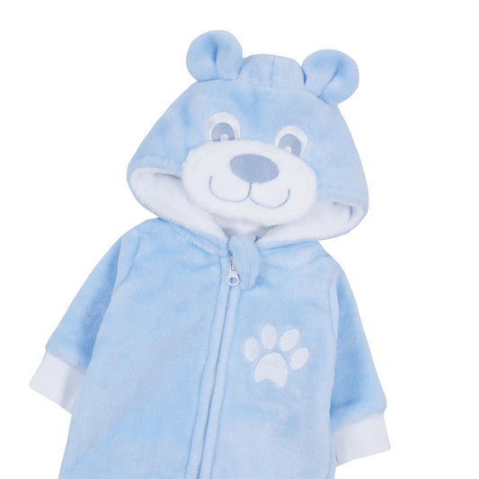 Babies Novelty Bear Soft Fleece Onesie