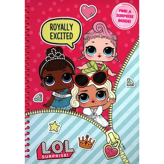 Stationary/School/Work - A5 Notebook/Journal - L.O.L SURPRISE