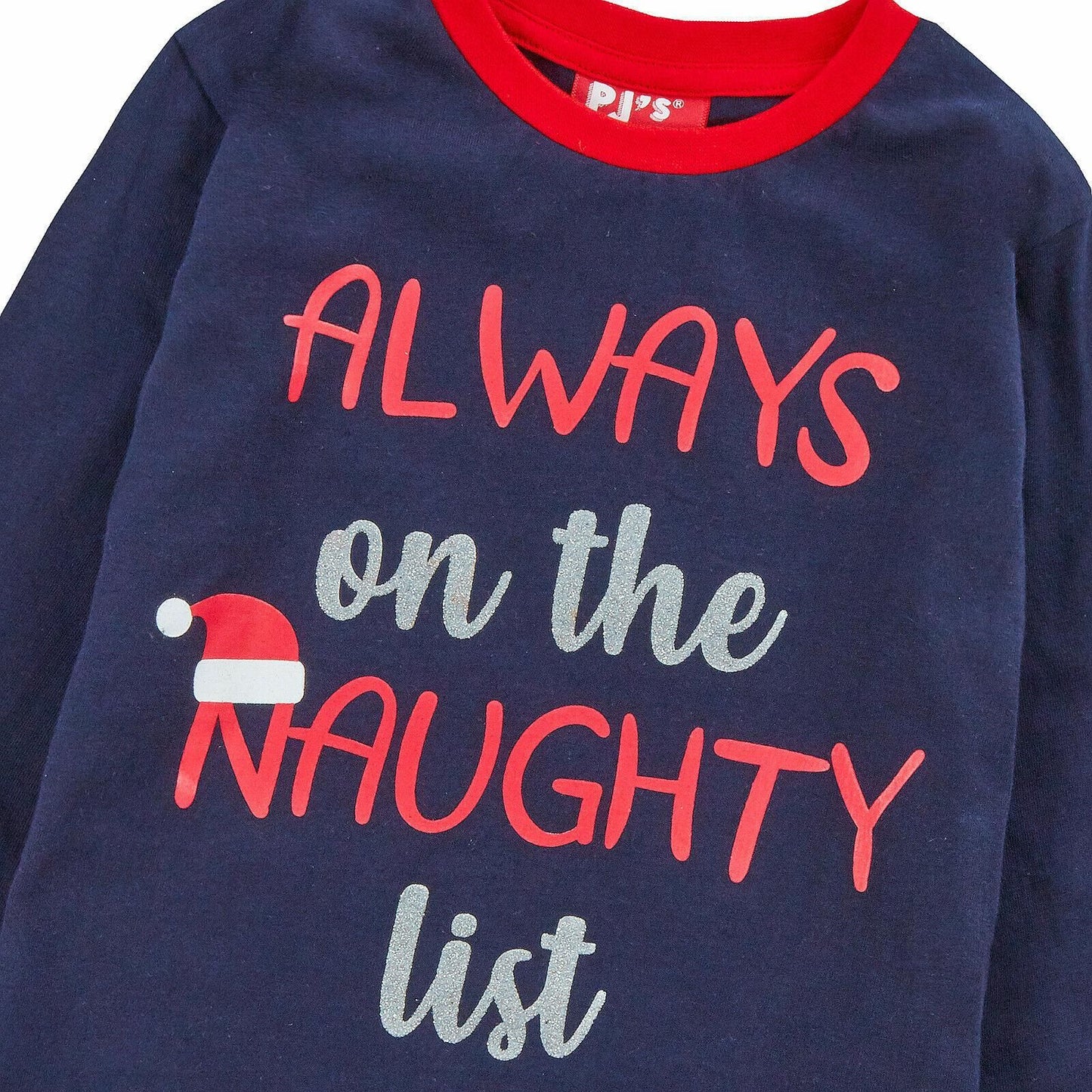 Family Christmas Naughty List Pyjama Set