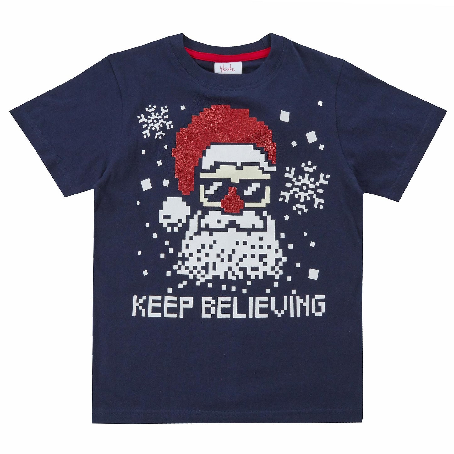 Childrens Cotton Christmas T Shirt ~ 7-13 years