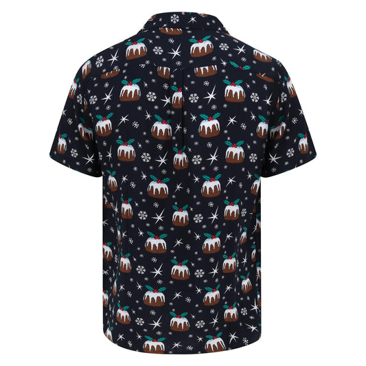 Mens Short Sleeve Christmas Shirt