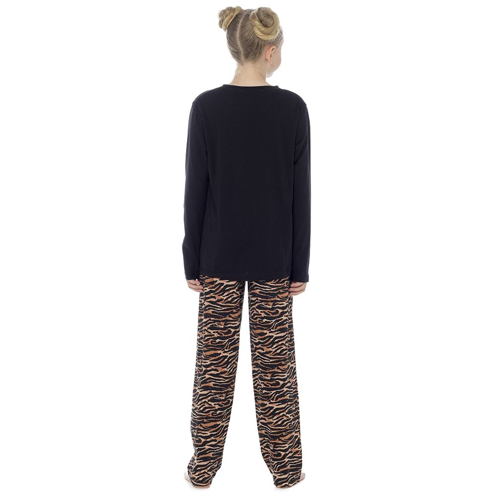 Childrens Tiger Design Pyjama Set ~ 7-13 years