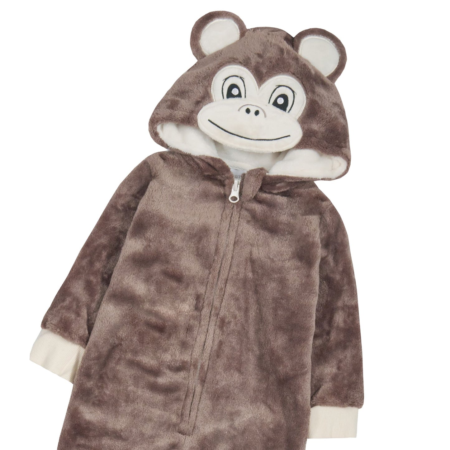 Babies Little Monkey Soft Fleece Onesie
