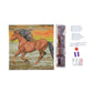Craft Buddy Full Crystal Mounted Crystal Art Kit 30cm x 30cm - Horse On The Run