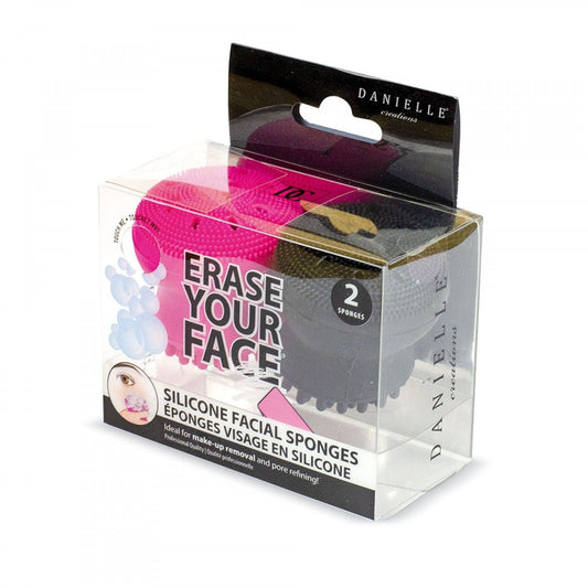 Erase Your Face Silicone Facial Sponges