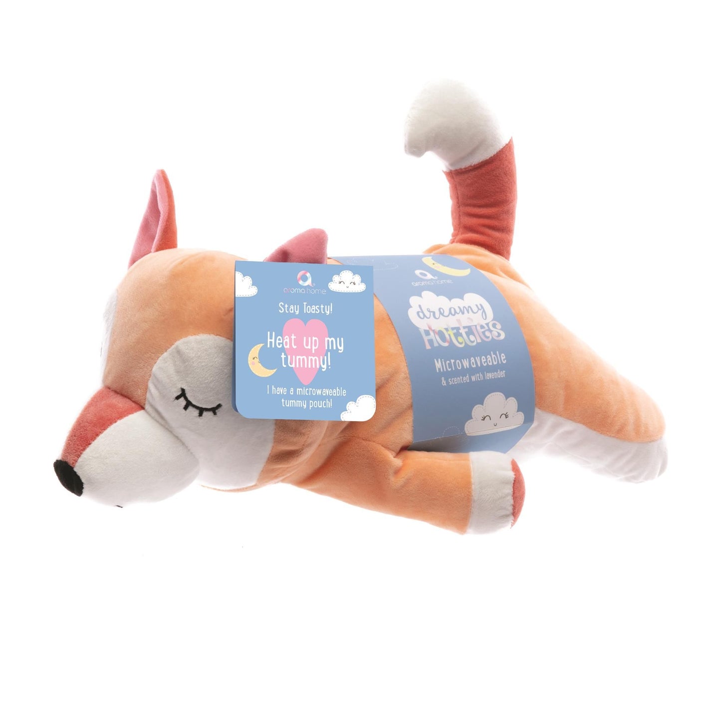 Lavender Fragranced Dreamy Hottie with Microwaveable Tummy Pouch