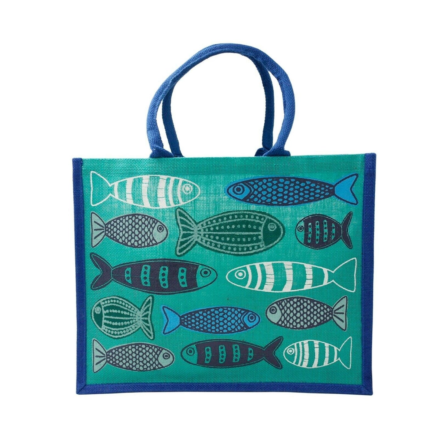 Box Shaped Jute Shopping Bag