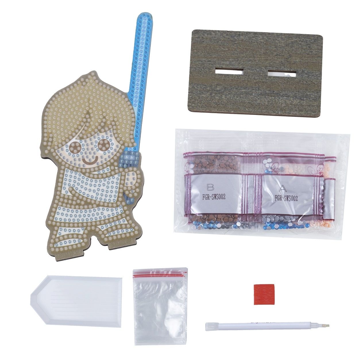 Craft Buddy Crystal Art Buddies Series 1 - Collectable Diamond Painting Figures