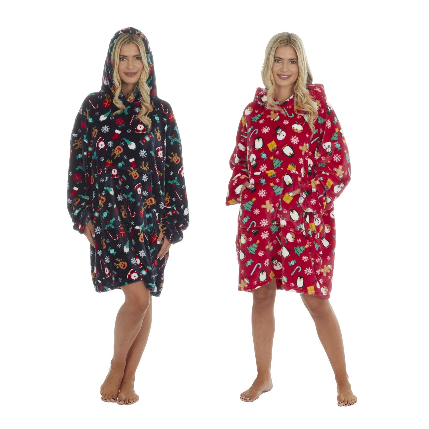 Unisex Christmas Oversized Lounge Hoodie