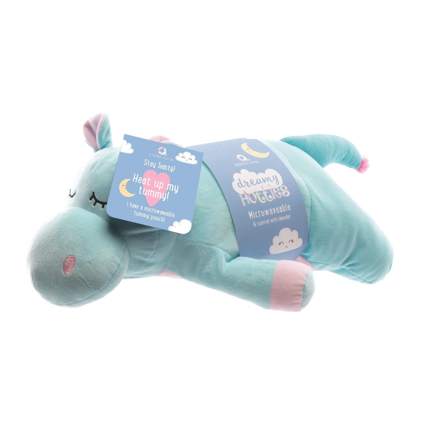 Lavender Fragranced Dreamy Hottie with Microwaveable Tummy Pouch