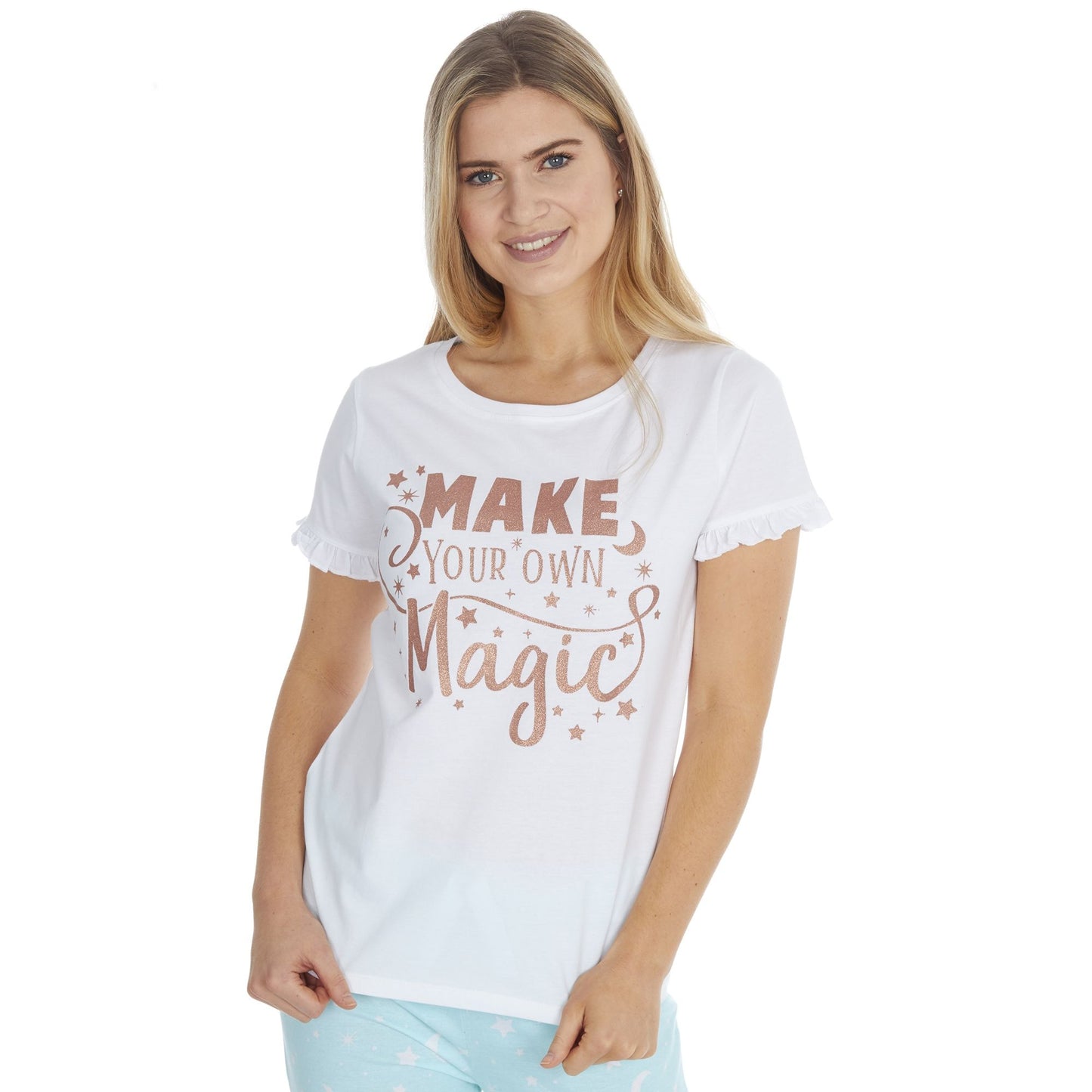 Ladies Celestial 'Make Your Own Magic' Pyjama Set